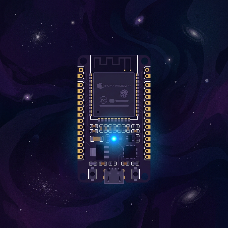 ESP32 + Rust: Быстрый старт с нуля (помигаем светодиодом)